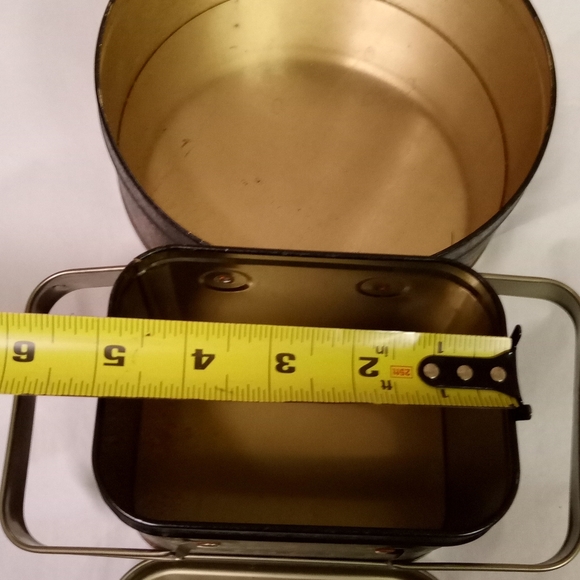 2 Bristol Ware Singer Manufacturing Co. Tin Cans Metal Gift Cans - Picture 6 of 7